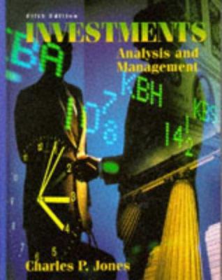 Investments: Analysis and Management 0471110515 Book Cover