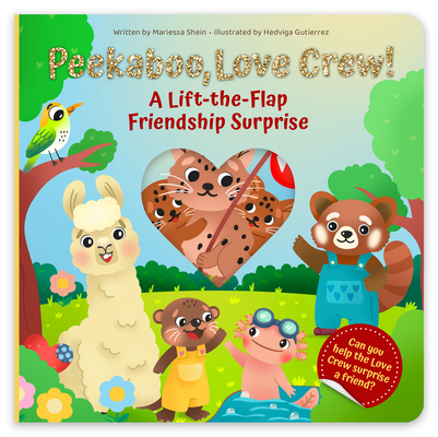 Peekaboo, Love Crew!: A Lift-The-Flap Friendshi... 8000080885 Book Cover