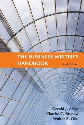 The Business Writer's Handbook 0312477090 Book Cover