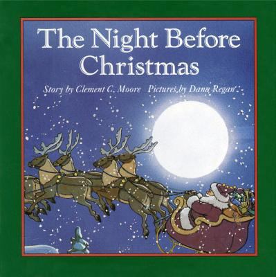 The Night Before Christmas Board Book: A Christ... B007CKXITQ Book Cover