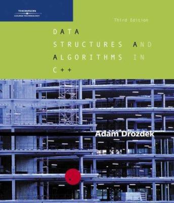 Data Structures and Algorithms in C++ 0534491820 Book Cover