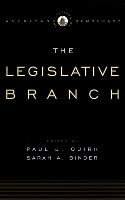 Legislative Branch 0195309162 Book Cover