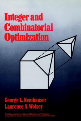 Integer and Combinatorial Optimization (Wiley S... 047182819X Book Cover