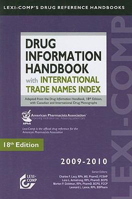 Drug Information Handbook with International Tr... 1591952557 Book Cover