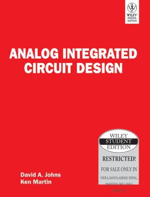 Analog Integrated Circuit Design B007YTNRC8 Book Cover