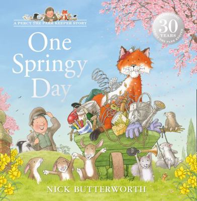 One Springy Day (A Percy the Park Keeper Story) 0008279861 Book Cover