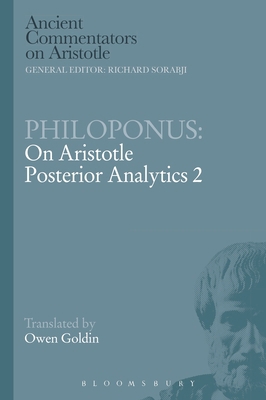 Philoponus: On Aristotle Posterior Analytics 2 0715637886 Book Cover