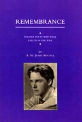 For Remembrance. Soldier Poets Who Have Fallen ... 1847341691 Book Cover