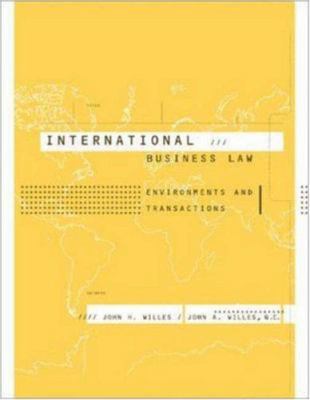 International Business Law 0072822511 Book Cover