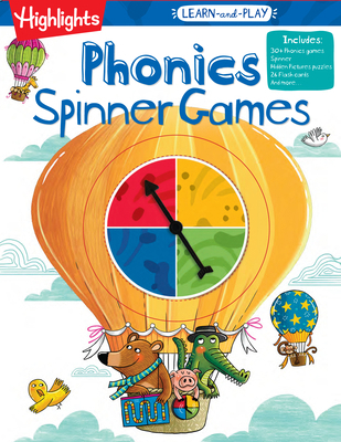 Highlights Learn-And-Play Phonics Spinner Games 1644728338 Book Cover