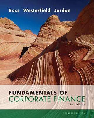 Fundamentals of Corporate Finance Standard Edition 007353062X Book Cover