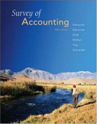 Survey of Accounting 0073526770 Book Cover
