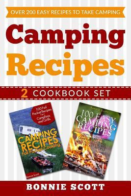 Camping Recipes - 2 Cookbook Set: Over 200 Easy... 1729575994 Book Cover