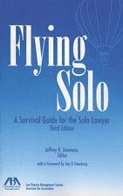 Flying Solo: 3rd Edition 1570736820 Book Cover