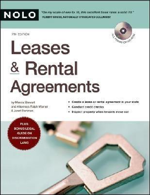 Leases & Rental Agreements [With CDROM] 1413306926 Book Cover