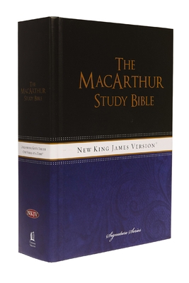 MacArthur Study Bible-NKJV-Large Print [Large Print] 1418542237 Book Cover