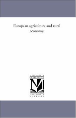 European Agriculture and Rural Economy. Vol. 2 1425565786 Book Cover