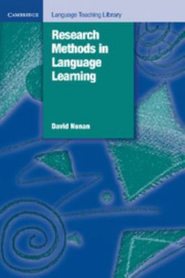 Research Methods in Language Learning 0521429684 Book Cover