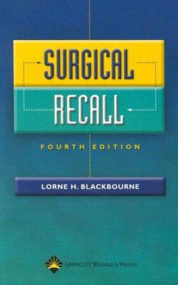 Surgical Recall 0781786088 Book Cover