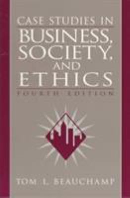 Case Studies in Business, Society, and Ethics 0133985121 Book Cover