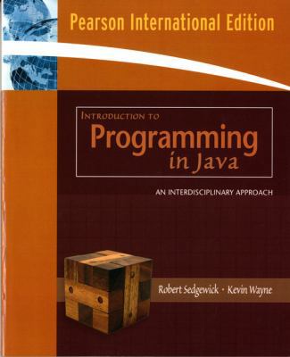 Introduction to Programming in Java: An Interdi... 0321526562 Book Cover