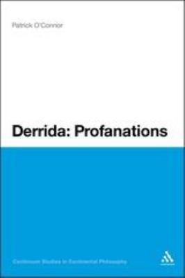 Derrida: Profanations 1441171355 Book Cover
