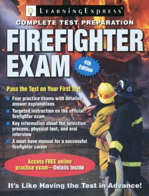 Firefighter Exam [With Access Code] 1576856712 Book Cover