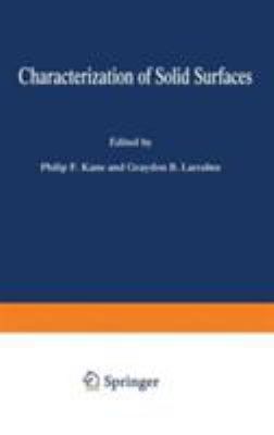 Characterization of Solid Surfaces 0306307529 Book Cover