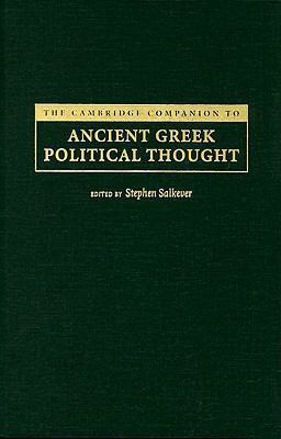 The Cambridge Companion to Ancient Greek Politi... 0521867533 Book Cover