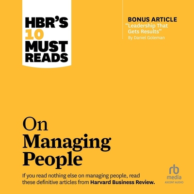 Hbr's 10 Must Reads on Managing People (with Fe... B0C5ZRY3DN Book Cover