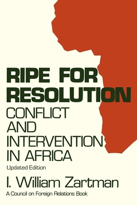 Ripe for Resolution: Conflict and Intervention ... 019505931X Book Cover