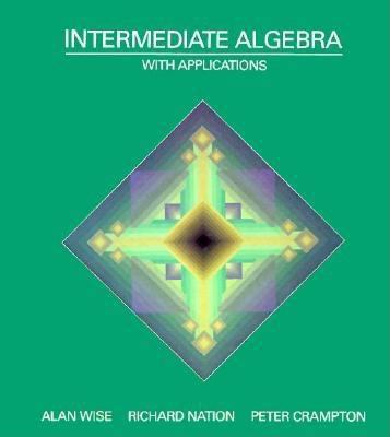 Intermediate Algebra With Applications 015541500X Book Cover
