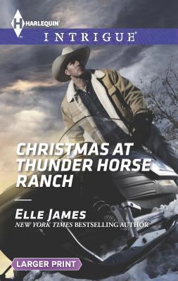 Christmas at Thunder Horse Ranch [Large Print] 0373748469 Book Cover