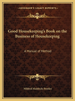 Good Housekeeping's Book on the Business of Hou... 1162607475 Book Cover