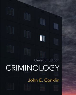 Criminology 013276444X Book Cover