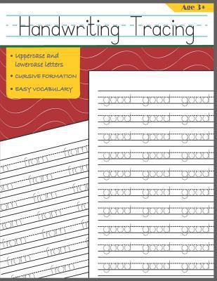 Handwriting Tracing: First Easy Words Handwriti... [Large Print] 1718155166 Book Cover