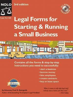 Legal Forms for Starting & Running a Small Busi... 0873379713 Book Cover