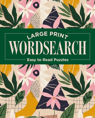 Large Print Wordsearch: Easy to Read Puzzles 1398820113 Book Cover