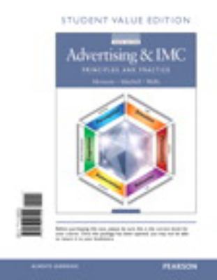 Advertising & IMC: Principles and Practice, Stu... 0133547906 Book Cover