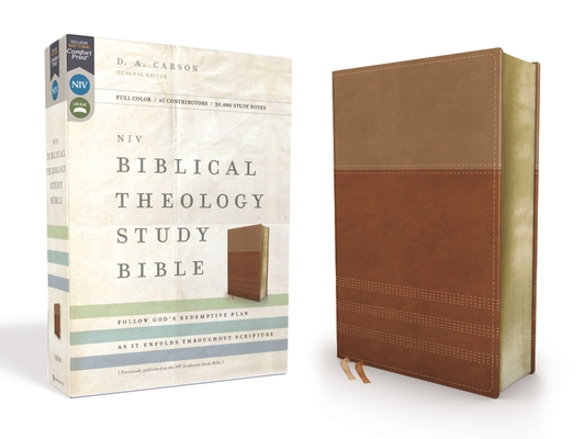 NIV, Biblical Theology Study Bible, Imitation L... 0310450527 Book Cover