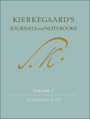 Kierkegaard's Journals and Notebooks, Volume 3:... 0691138931 Book Cover