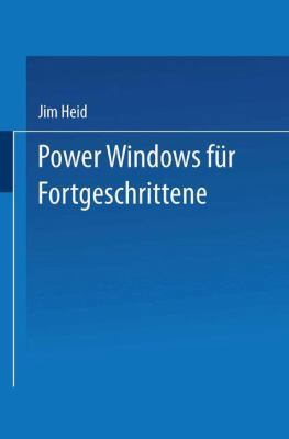 Power Windows Für Fortgeschrittene: Optimierung... [German] 3528046635 Book Cover