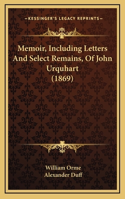 Memoir, Including Letters And Select Remains, O... 1165512580 Book Cover