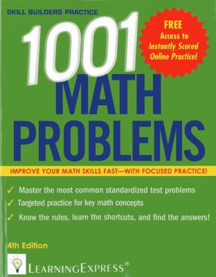 1001 Math Problems 157685907X Book Cover