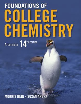 Foundations of College Chemistry [Large Print] 1118298233 Book Cover