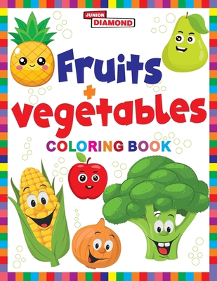 Fruits And Vegetables Colouring Book 9363241769 Book Cover
