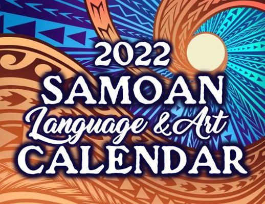 Paperback 2022 Samoan Language & Art Calendar Book