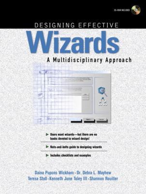 Designing Effective Wizards: A Multidisciplinar... 013092377X Book Cover