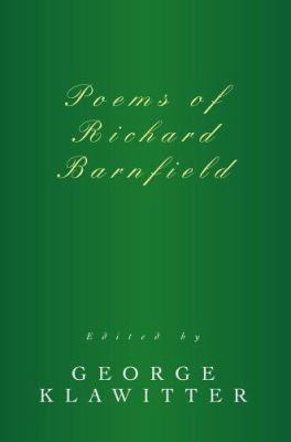 Poems of Richard Barnfield 0595367984 Book Cover