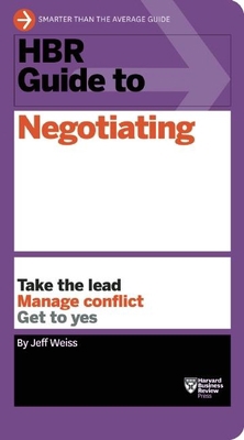 HBR Guide to Negotiating B01I8JZAUE Book Cover